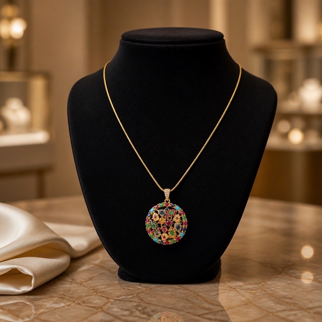 Gold Plated Regalia Pendant - Image 3