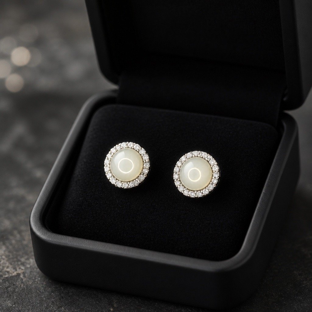Halo Pearl Pendant - Image 4