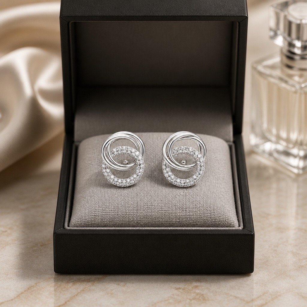 Interlocking Circles Infinity Pendant - Image 4
