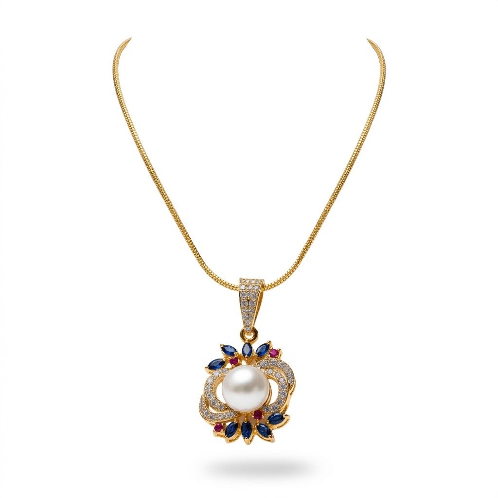 Gardenia Pearl Pendant
