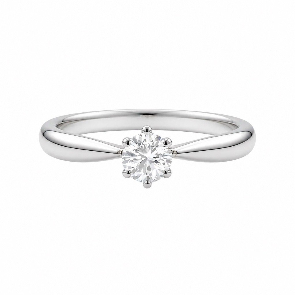 The One Moissanite Ring
