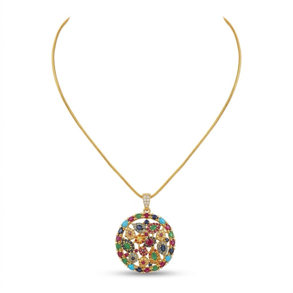 Gold Plated Regalia Pendant